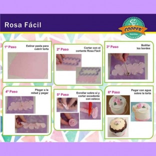 Cortantes Rosa Facil x 4 Unidades. 2