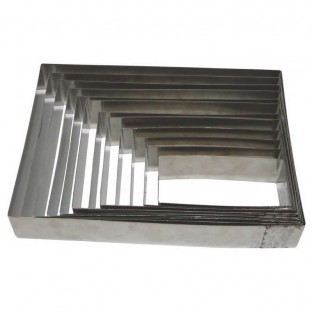 Aros Rectangulares Alto 6 cm