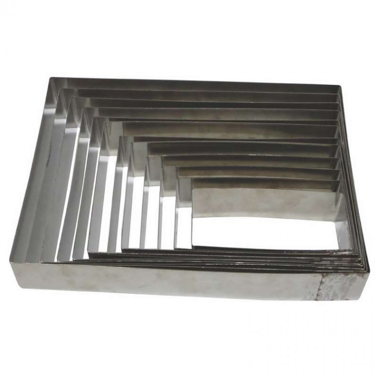 Aros Rectangulares Alto 6 cm