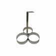 Aros Para Huevo con Manija x 3 (Alto 3 cm)