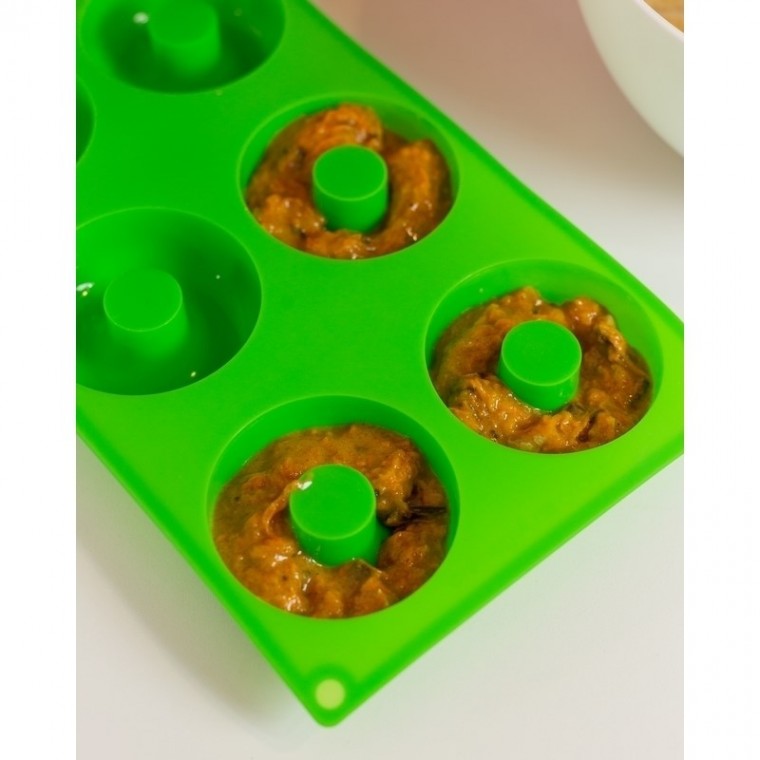 Molde Silicona Para Donas x 6 (7.5 CM diamentro)
