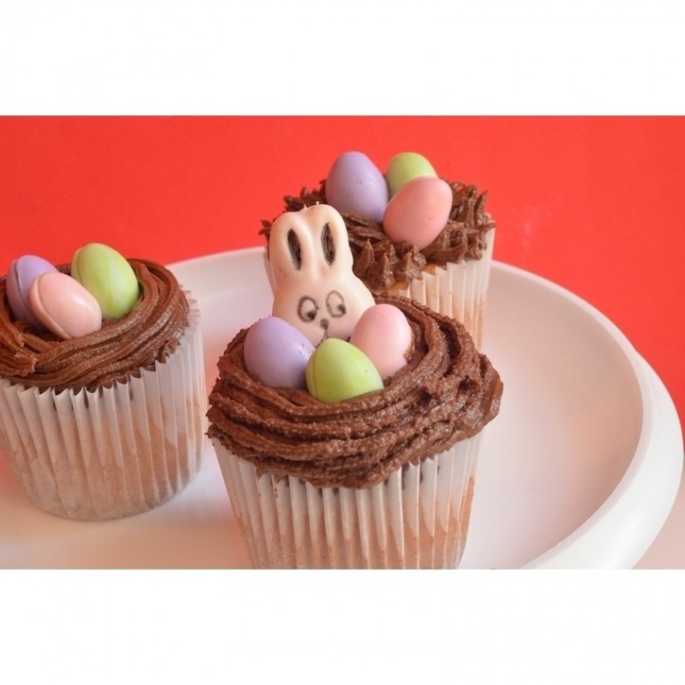 Molde para cupcakes Silicona x 12 u.