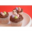 Molde para cupcakes Silicona x 12 u.