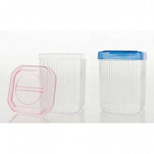 Tarro Plastico Cristal con Tapa