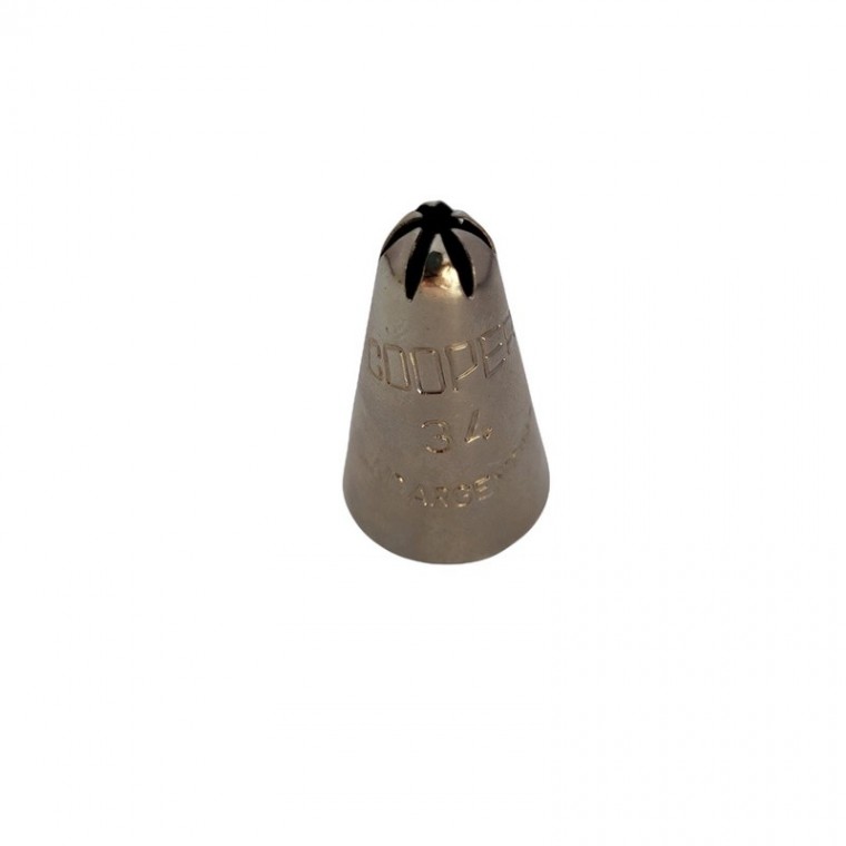 34 - Pico Comun Chico Con Punta Estrella Cerrada