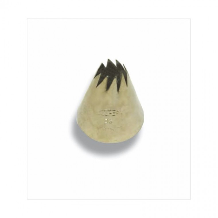 D6 - Pico Gigante Con Punta Estrella Abierta
