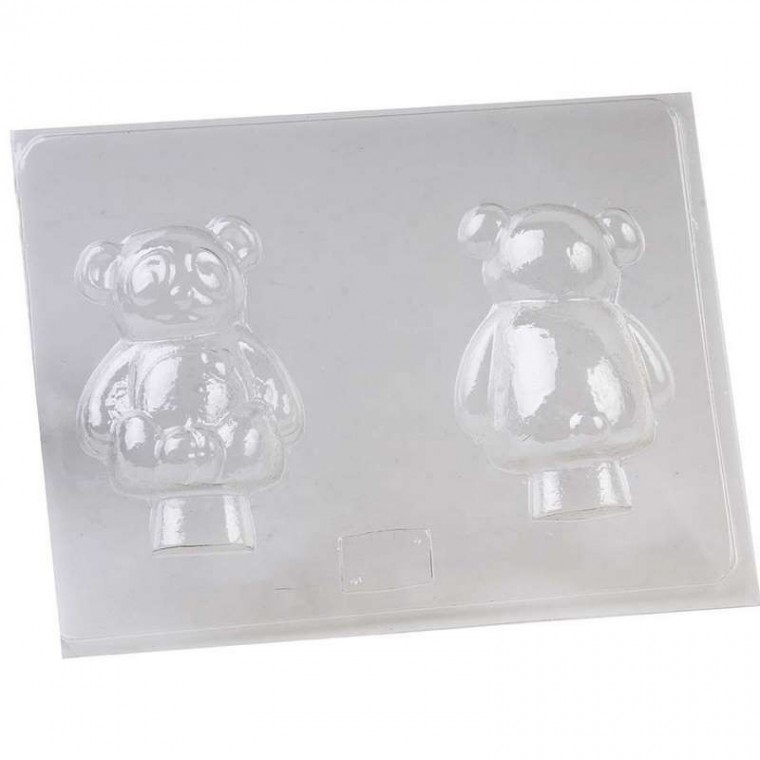 597 - Animalitos Osito Panda X 2 - Para Armar
