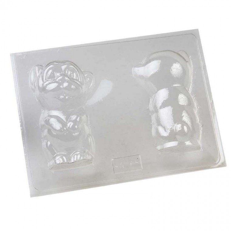 596 - Animalitos Perrito Parado X 2 - Para Armar