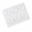 402 - Corazones X 6 - Labrados