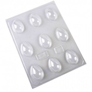4 - Huevos 4 Cm Liso X 9