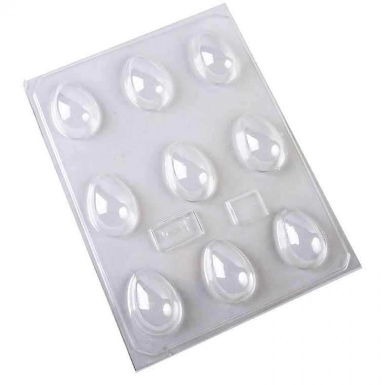4 - Huevos 4 Cm Liso X 9