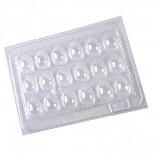 3 - Huevos 3 Cm Liso X 18