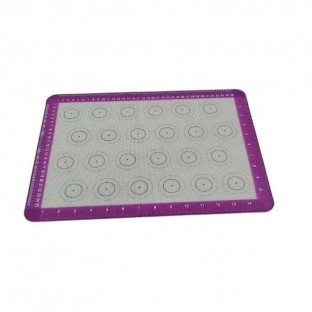Plancha silicona 30x40 macaron con medidas