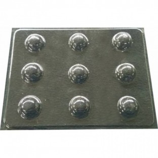 3053 - Semiesferas X 9 - 3 Cm