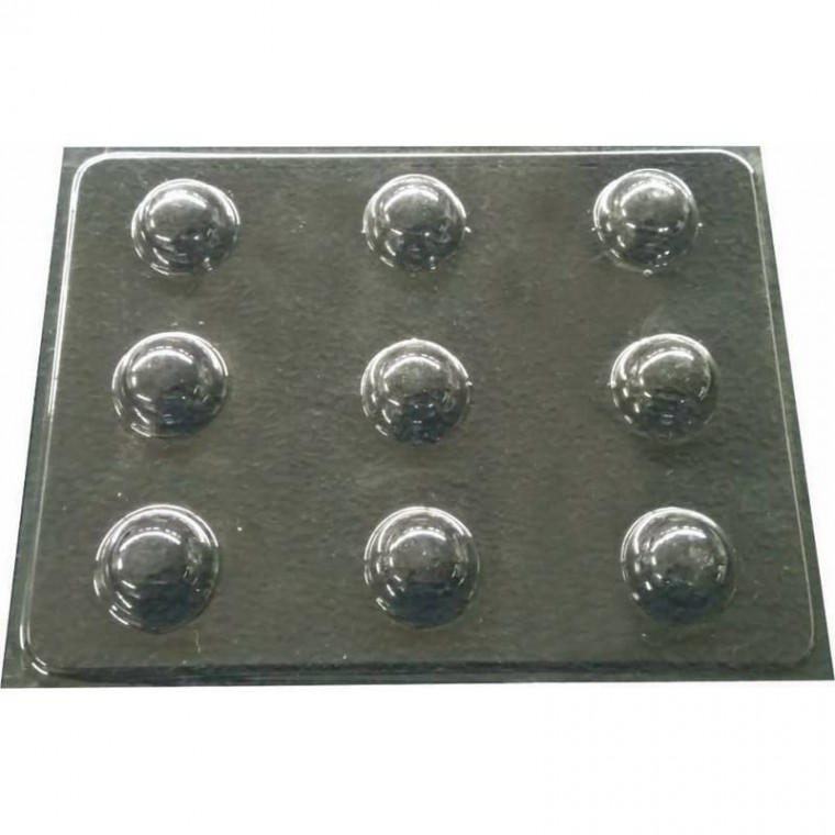 3053 - Semiesferas X 9 - 3 Cm