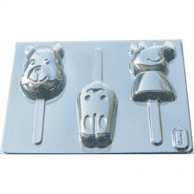 3028 - Paletas Zoo X 3