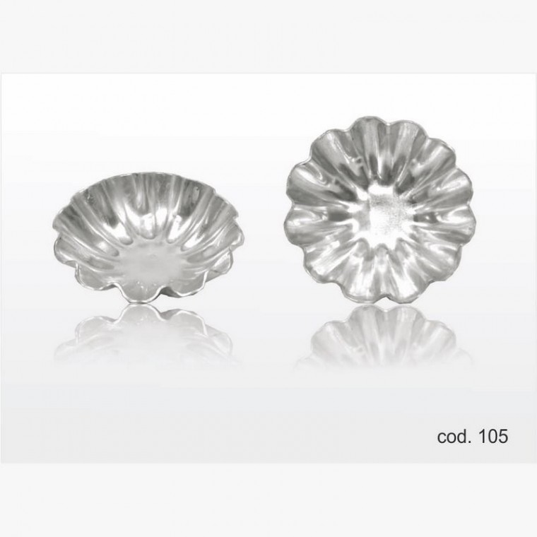 Tarteletas Chicas Aluminio x 6 en Blister