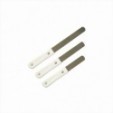 Espátulas Recta Chica Acero Inoxidable Ancho 2.1 cm