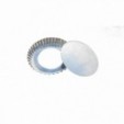 Tartera Aluminio Baja Desfondable Rizada