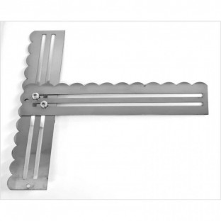 Scraper Regulable Acero 24 cm en 4 Diseños 2