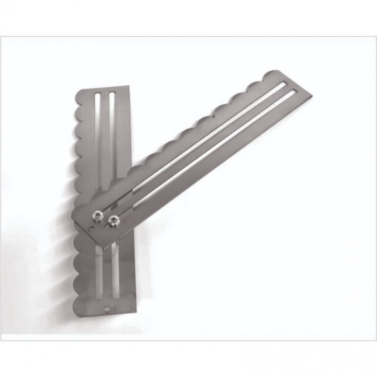 Scraper Regulable Acero 24 cm en 4 Diseños